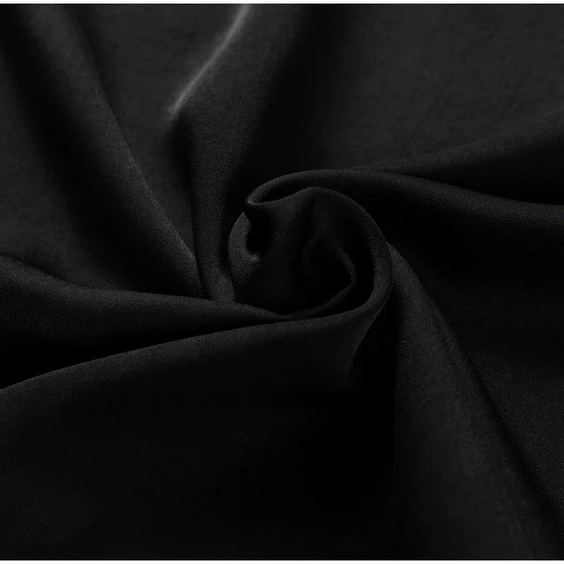 Sexy Satin Ribbon Party Dress Women Elegant Halter Backless Off Shoulder Sleeveless Female Dresses 2024 Summer Solid Robe Gown