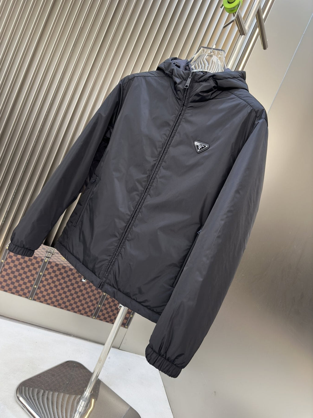 Prada Reversible 2-in-1 Hooded Jacket