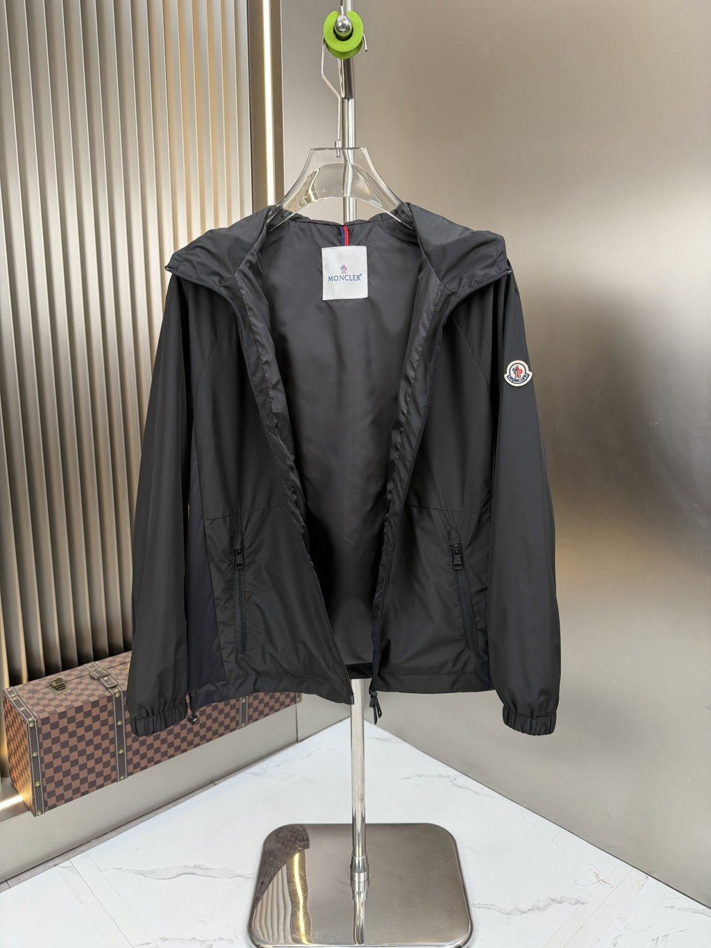 Moncler Hooded Zip-Front Outerwear